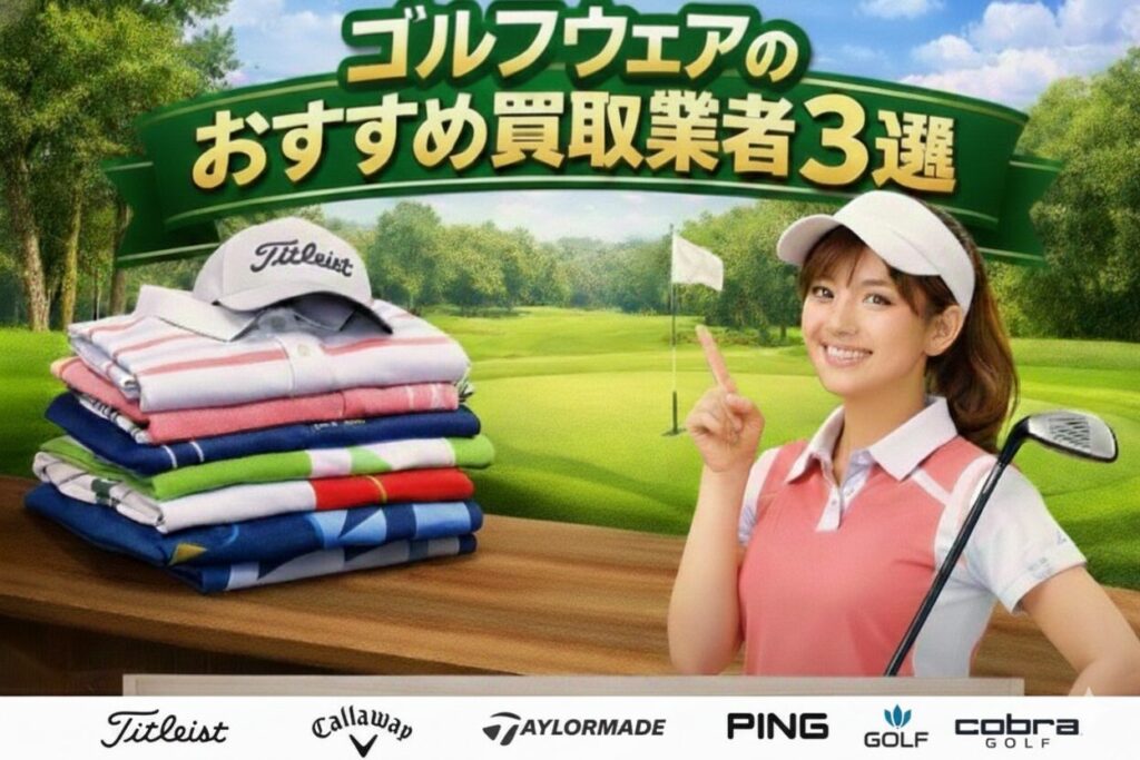 ゴルフウェア買取業者　おすすめ　仙台